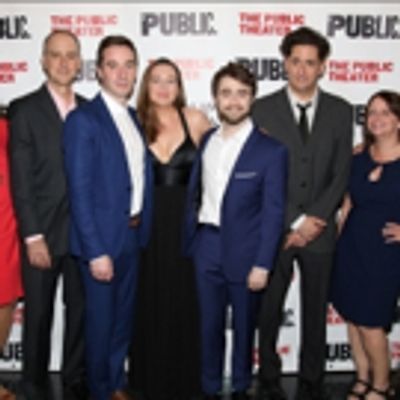 Photo Coverage: Daniel Radcliffe & Company Pose on Opening Night of Public Theater's PRIVACY