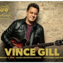Country Music Icon Vince Gill to be Inducted into Guitar Center's Historic RockWalk