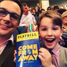 Sheldons Unite! Jim Parsons & Iain Armitage Visit Broadway's COME FROM AWAY