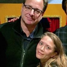 Photo Flash: FULL HOUSE Reunion! Mary-Kate Olsen Visits Bob Saget at HAND TO GOD