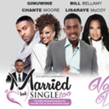 Bill Bellamy, Chante Moore, LisaRaye McCoy, Carl Anthony Payne of MARRIED BUT SINGLE