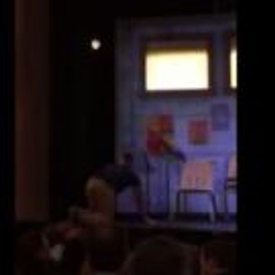 STAGE TUBE: And...the Video Proof Has Arrived - HAND TO GOD Heckler Boards Booth Theatre Stage to Charge Phone