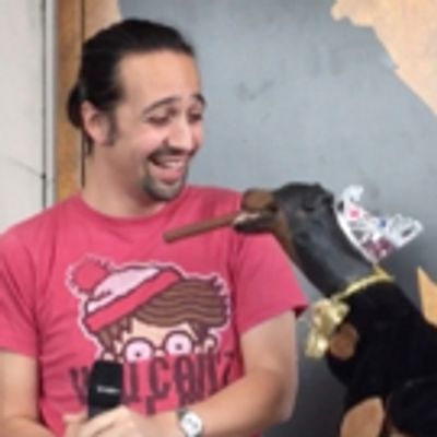 STAGE TUBE: Triumph, the Insult Comic Dog Serenades Lin-Manuel Miranda at #Ham4Ham!