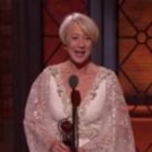 STAGE TUBE: THE AUDIENCE's Helen Mirren's Best Leading Actress Tonys Speech
