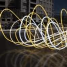 Grimanesa Amoros' GOLDEN WATERS Light Installation Opens Today in Scottsdale