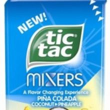 Tic Tac Introduces New Pina Colada Tic Tac Mixers