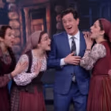 VIDEO: Tradition! FIDDLER ON THE ROOF Cast Joins Stephen Colbert to Perform Classics