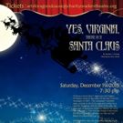 Charity Readers Theatre Presents YES, VIRGINIA, THERE IS A SANTA CLAUS Tonight