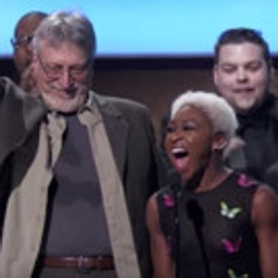 VIDEO: Exuberant Cynthia Erivo Accepts Grammy for Best Musical Theater Album