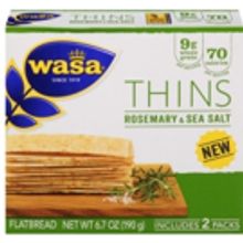 New Wasa' THINS Crackers Pack Whole Grain Goodness into a Deliciously Crunchy Snack