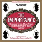 West End THE IMPORTANCE OF BEING EARNEST Cast Album to be Released in February