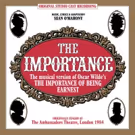 West End THE IMPORTANCE OF BEING EARNEST Cast Album to be Released in February