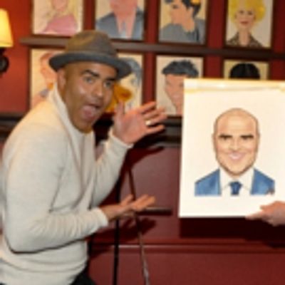 Photo Coverage: Christopher Jackson Celebrates New Sardi&#039;s Caricature
