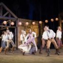 Photo Flash: New Shots of Alex Gaumond and Laura Pitt-Pulford in SEVEN BRIDES FOR…