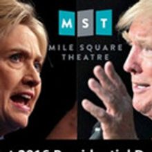 Mile Square Theatre Live Streams the 1st Presidential Debate! With (Moderated!) Comme