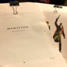 To the Printer! Lin-Manuel Miranda Tweets Proofs for HAMILTON Behind-the-Scenes Book