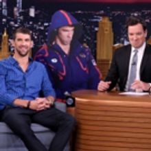 VIDEO: Michael Phelps Gets Life-Size Cutout of His Angry Olympic 'Game Face' on…