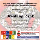 Well Arts Institute's BREAKING RANK Begins Tonight at Milagro Theatre