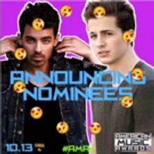 Joe Jonas & Charlie Puth Announce 2015 AMERICAN MUSIC AWARD Nominees Live on GMA…