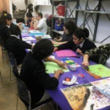 Students from Elizabeth Get 'Hands-On' Education at Visual Arts Center of New Jersey