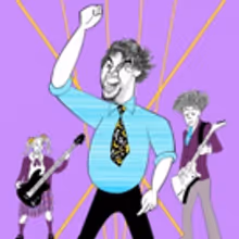BWW Exclusive: Ken Fallin Draws the Stage - SCHOOL OF ROCK!