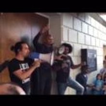 STAGE TUBE: Lin-Manuel Miranda Does a Role Swap at HAMILTON Lottery