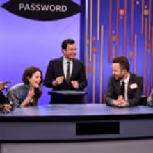 VIDEO: Keri Russell & Aaron Paul Compete in 'Password' on TONIGHT SHOW