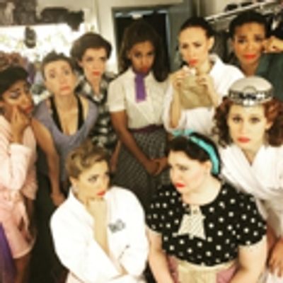 Photo Flash: SUNSET BOULEVARD Prepares to Drive Off Into the Sunset, and More Saturday Intermission Pics!