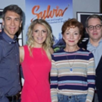 Photo Coverage: Broadway-Bound SYLVIA Company Meets the Press!