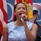 VIDEO: Tony Winner Renee Elise Goldsberry Performs 'America the Beautiful' at U.S…