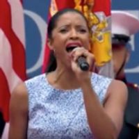 VIDEO: Tony Winner Renee Elise Goldsberry Performs 'America the Beautiful' at U.S… Video