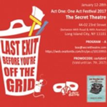 International Playwright Tackles Post-Trump America Tonight at The Secret Theatre