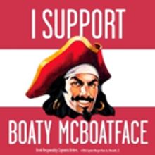 Captain Morgan Fully Supports Boaty McBoatface