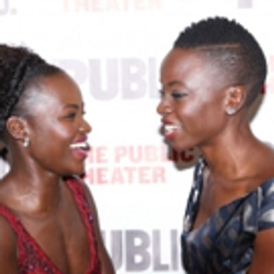 Photo Coverage: Oscar Winner Lupita Nyong&#039;o Celebrates Opening Night of Public Theater&#039;s ECLIPSED!