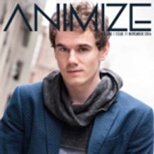 Jay Armstrong Johnson on the Cover of ANIMIZE Magazine