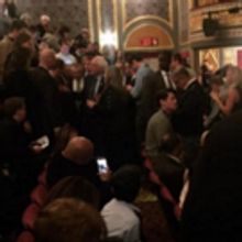 Feel the Bern! Presidential Candidate Bernie Sanders Takes In Broadway's HAMILTON