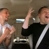 VIDEO: James Corden & Steph Curry Sing Moana & Frozen 'Carpool Karaoke' Video