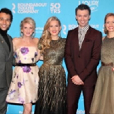 Photo Coverage: HOLIDAY INN Cast Parties Like It's Christmas on Opening Night!