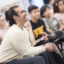 Photo Flash: HAMILTON's Javier Munoz Leads Master Class at NYC's Broadway Workshop