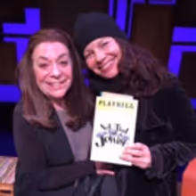 Photo Flash: Fran Drescher Visits Monica Piper's NOT THAT JEWISH Off-Broadway