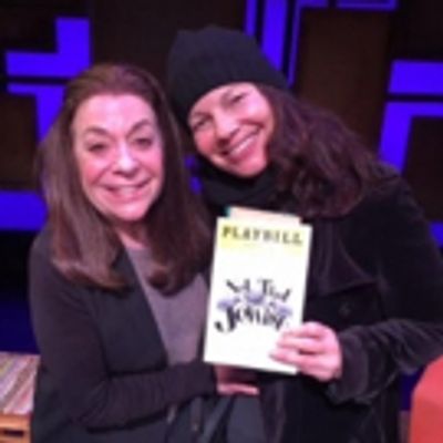 Photo Flash: Fran Drescher Visits Monica Piper&#039;s NOT THAT JEWISH Off-Broadway