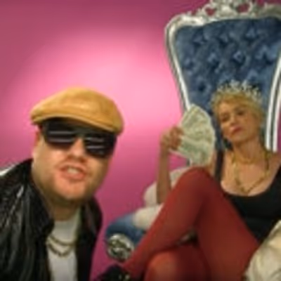 VIDEO: James Corden Raps: 'Wanna Date Her? She's Sharon Stone, Bitch'