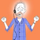 BWW Exclusive: Ken Fallin Draws the Stage - Jesse Tyler Ferguson in FULLY COMMITTED!