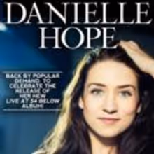 Back By Popular Demand: Danielle Hope Returns to 54 Below 6/12