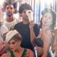 Photo Flash: Saturday Intermission Pics, 9/05- ON THE TOWN Cast and Lesli Margherita…