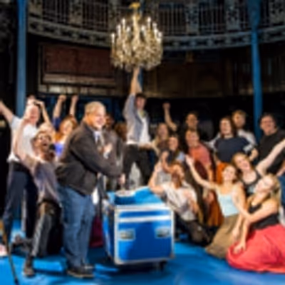 Photo Flash: Cast of HALF A SIXPENCE Surprises Sir Cameron Mackintosh on Birthday