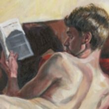 AN EXHIBITION OF MALE NUDES by Evan Oberholster on View at Alexander Upstairs