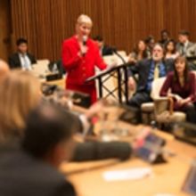 Robin Sol Lieberman Launches Audiobook at United Nations Headquarters