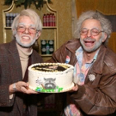 Photo Coverage: OH, HELLO&#039;s Gil &amp; George Celebrate 100 Performances on Broadway!