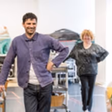 Photo Flash: First Look at Rosie Ede, Andrew Gower and More in Rehearsals for 1984